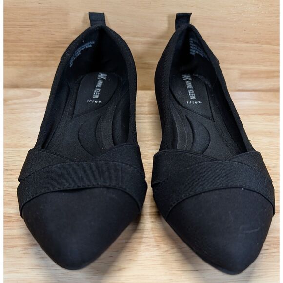 Anne Klein iFlex Black Block Heel Women’s Size 8M Dress Comfort Work Shoe - Picture 4 of 9